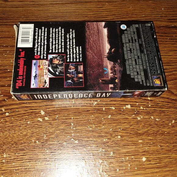 Independence Day (VHS, 1996) Will Smith Bill Pullman Jeff Goldblum - Picture 4 of 6
